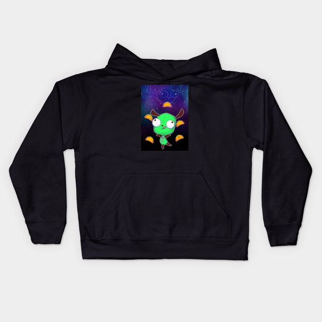 Taco Gir Kids Hoodie by 3lue5tar.Fanart.Shop